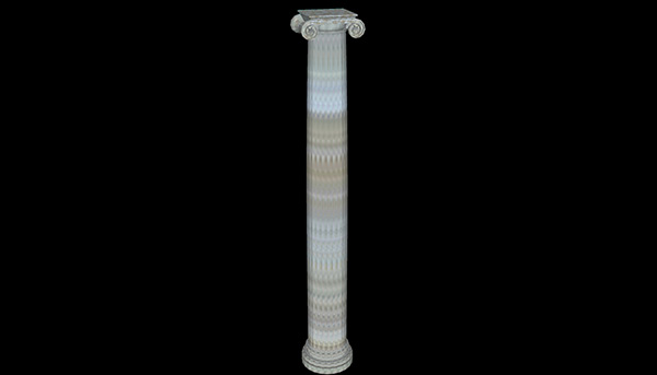 欧式石膏罗马柱组合 柱子 立柱SU模型ID2688234344