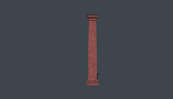 欧式石膏罗马柱组合 柱子 立柱SU模型ID2688234351